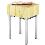 4144589 | Meat block, birch | Metos KTL 65